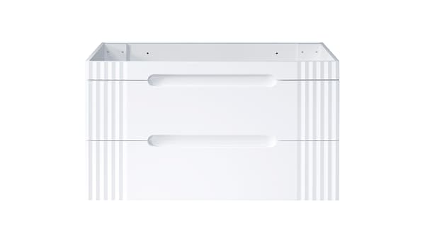 Vaskeskab 120 Cm Med 2 Skuffer - Hvid