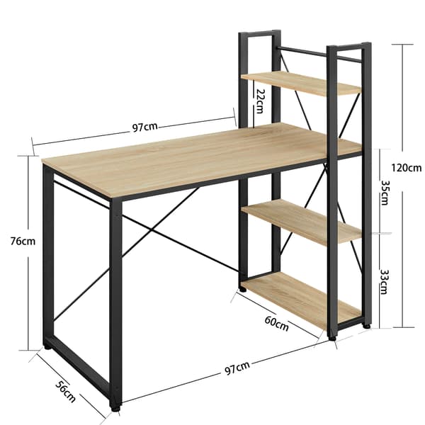 Leobert Computerbord - Sonoma 130X11X63