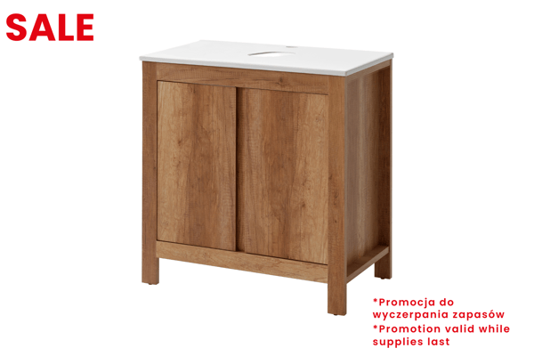 Kylpyhuonekalustesarja 80 Cm, Allastaso