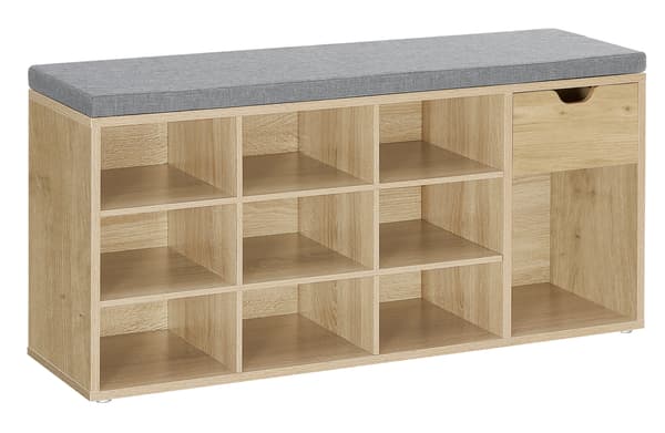 Leobert - Skobänk - Artisan-Ek - 104X30X48 Cm