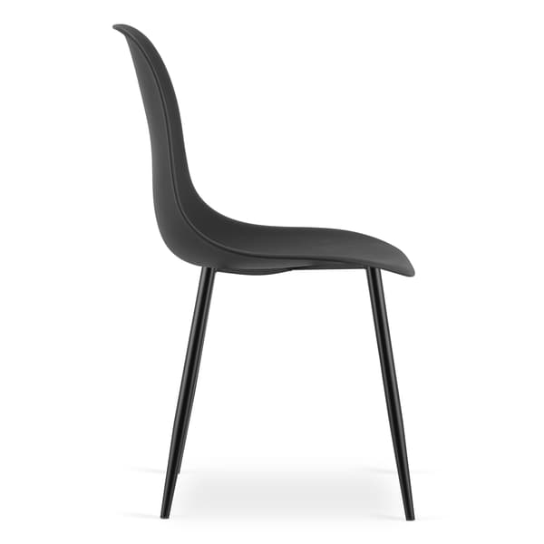 Leobert - Stol - Wat - Sort/Sorte Ben - 46X51X84 Cm - Sæt Med 3