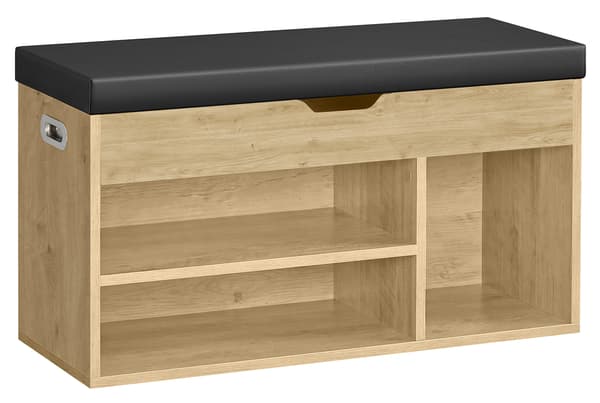 Leobert - Skobänk - Artisan-Ek - 80X30X44 Cm