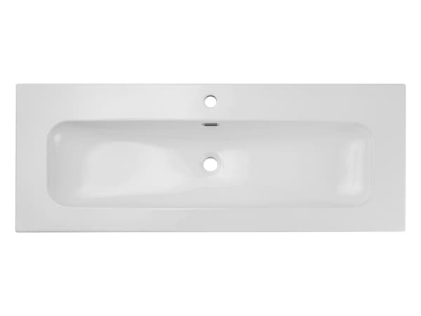 Ovanpåliggande Tvättställ 120 Cm - Vit Högglans