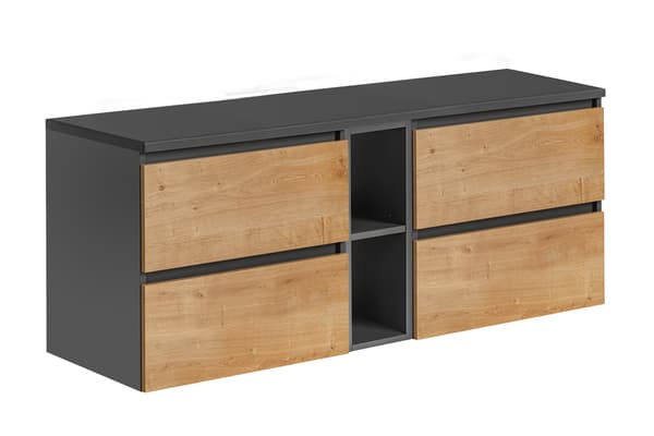 Badrumsmöbelset 140 Cm Med Bänkskiva