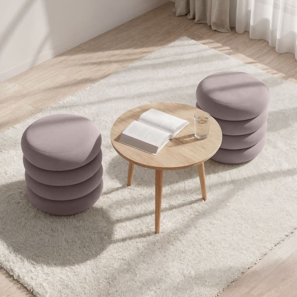 Akord Sittpuff Snuggo Dämpad Rosa