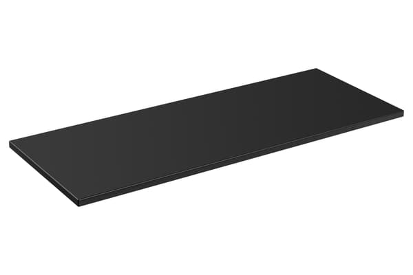 Bordplade 140 Cm - Mat Sort