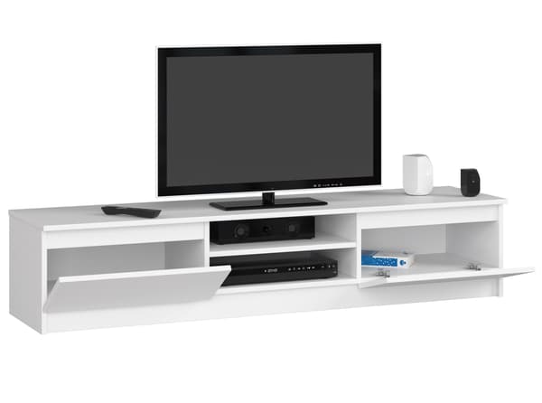 Akord tv-bord, hvid