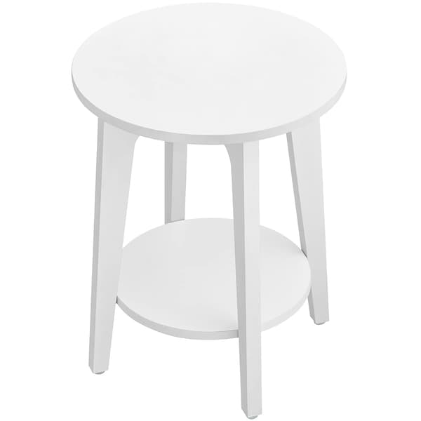 Leobert - Sidobord - Vit - 40X50,7 Cm