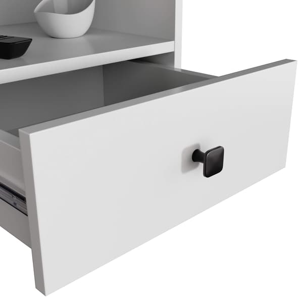 Akord Kommode Mobi Hvid/Sort 40x37x43