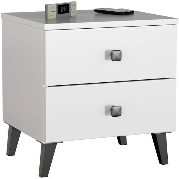Akord Kommode Mobi Hvid/Sort 40x37x58