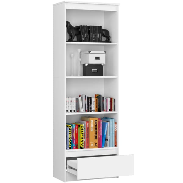 Akord Hylla Vit 60X35X180