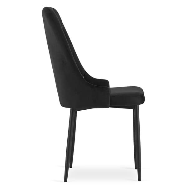 Stuhl Amore Schwarz 1 Stück