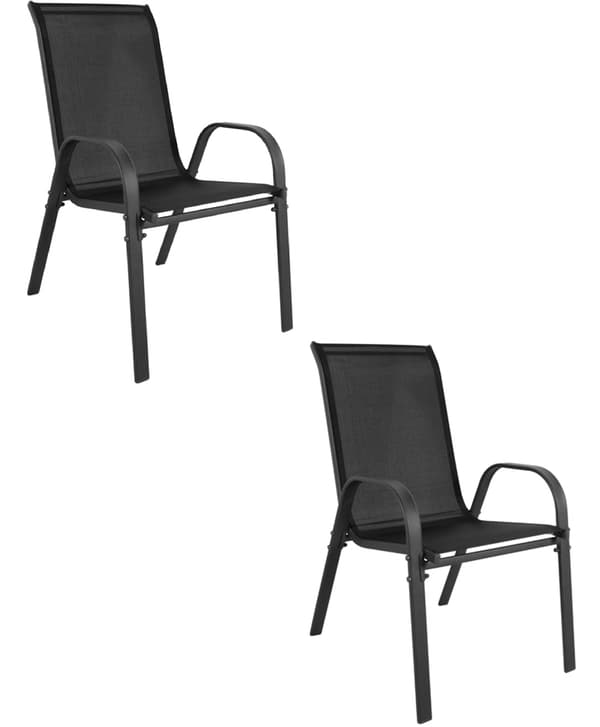 Leobert Stol Sofia I Sort X 2 89X8X71