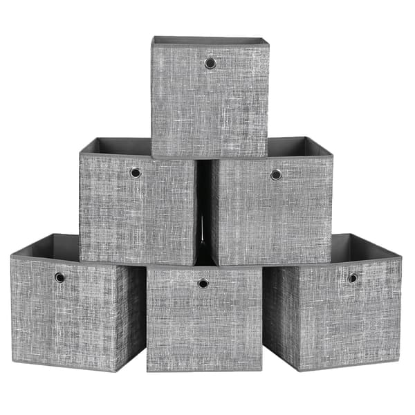 Leobert - Organizer - Grå Patroon - 30X30X30 Cm