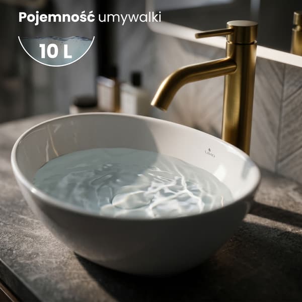 Akord Tvättställ Ovalis Vit