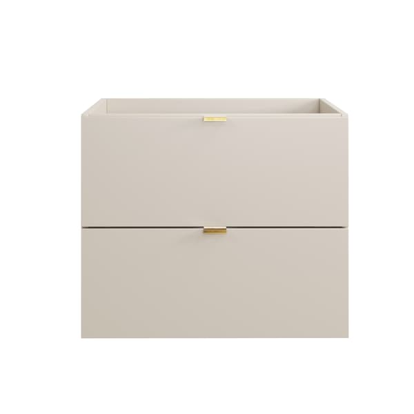 Vaskeskab 60 Cm Med 2 Skuffer - Dalia Kashmir, Mat Sort