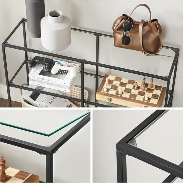 Leobert Glas-Konsol 111X11X38