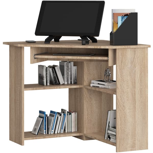 Akord Ted computerskrivebord, wenge Akord Ted computerskrivebord, sonoma-eg