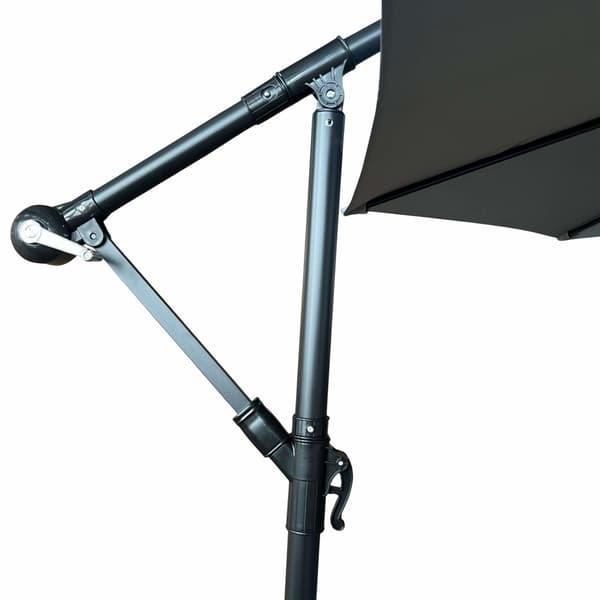 Akord Aster haveparasol, lysegrå