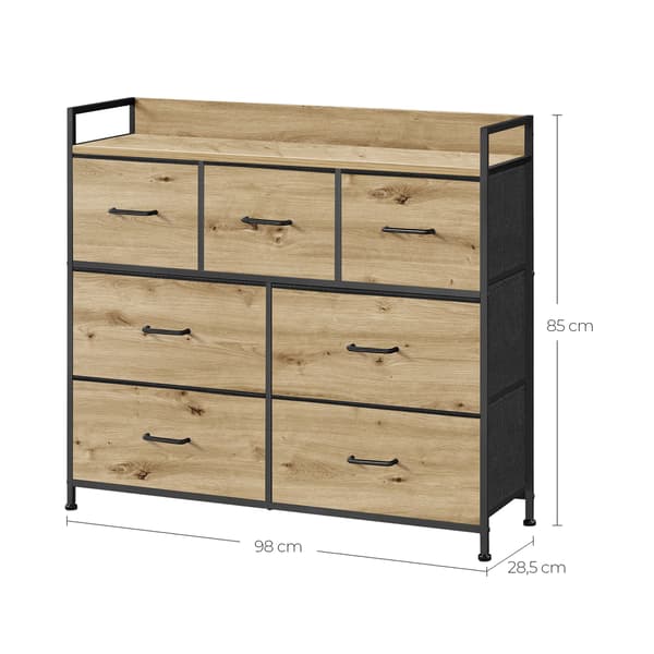 Leobert - Kommode - Artisan-Eg - 98X28,5X85 Cm