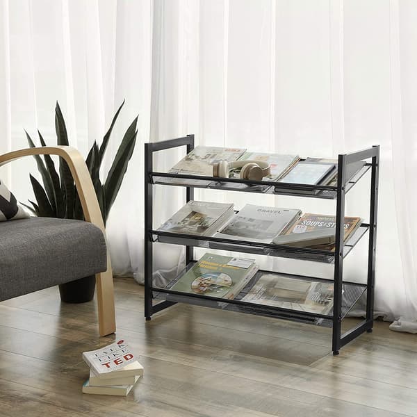 Leobert - Reol - Sort - 74X30,7X62,8 Cm