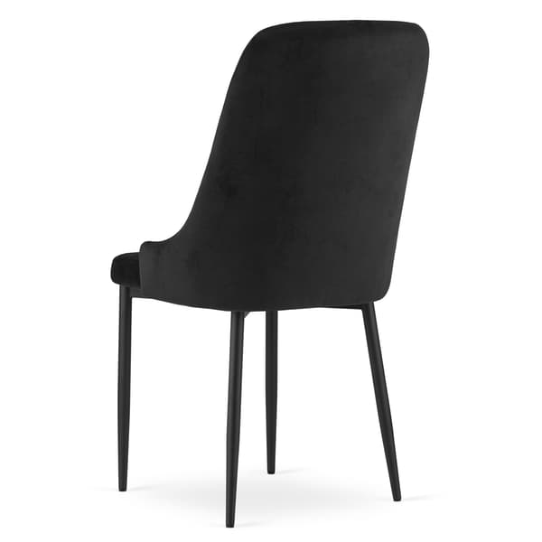 Leobert - Stol - Amore - Sort - 48X56X93 Cm - Sæt Med 2