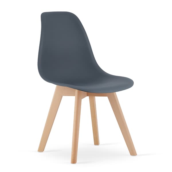 Kito Stol, Mörk Skiffer (4-Pack)