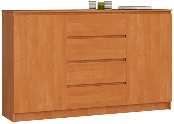Akord Buffet 2-dørs 4-skuffer Elme 160x40x99