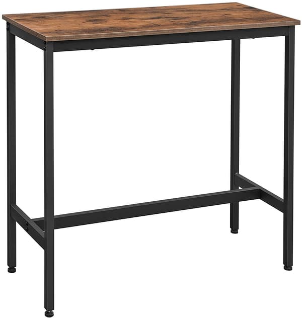Leobert - Bord - Rustik Brun/Sort - 100X40X90 Cm