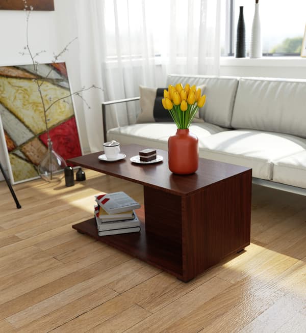 Akord soffbord Margo vit Akord soffbord Margo wenge