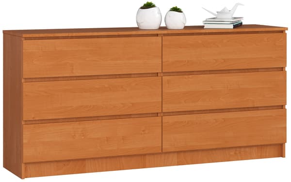 Akord Buffet 6 skuffer Elme 160x40x77