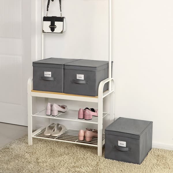 Leobert - Organizer - Grå - 30X40X25 Cm