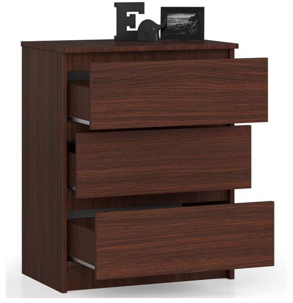 Akord Skænk 3 skuffer Wenge 60x40x77