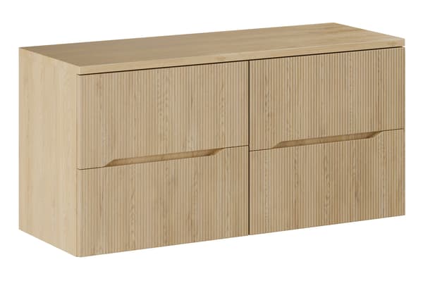 Badeværelsesmøbelsæt 120 Cm Med Bordplade