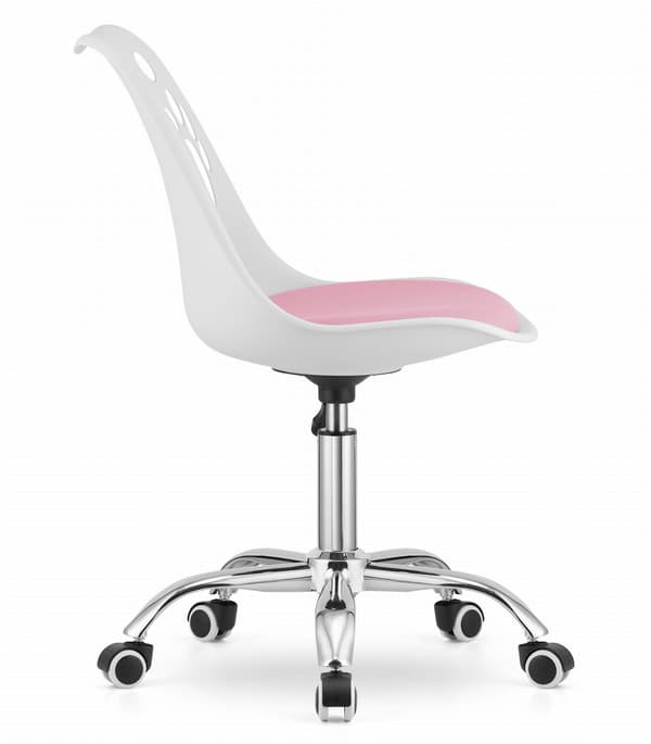 Leobert - Stol - Print - Hvid/Rosa