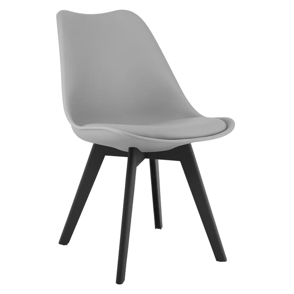 Leobert Stol Mark I Grå / Sorte Ben X 2 61X40X50
