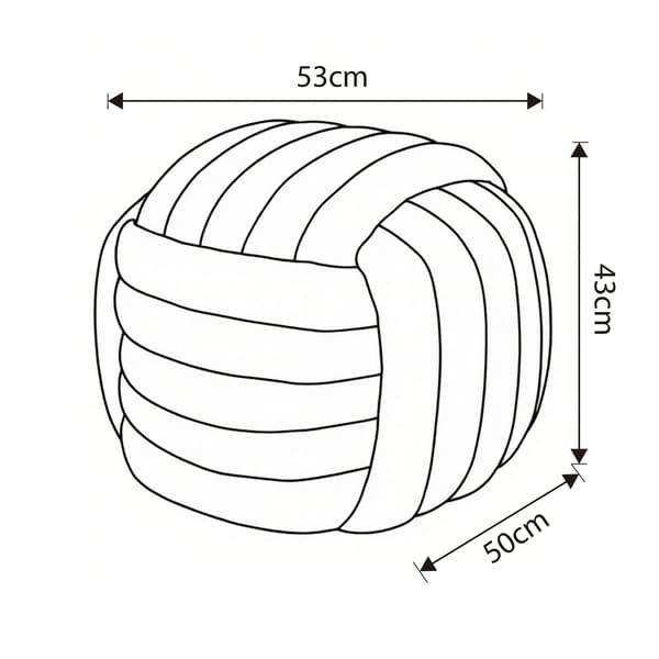 Akord Sittpuff Nilo Dämpad Rosa