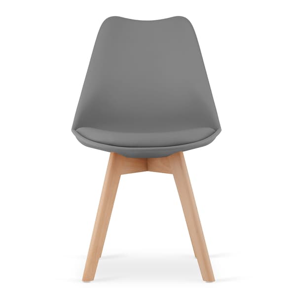 Leobert - Stol - Mark - Graphite - 49X43X82 Cm - Sæt Med 3
