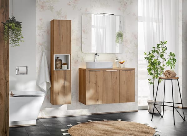 Vaskeskab 60 Cm Med 2 Døre - Nova-Eg, Coast Evoke-Eg