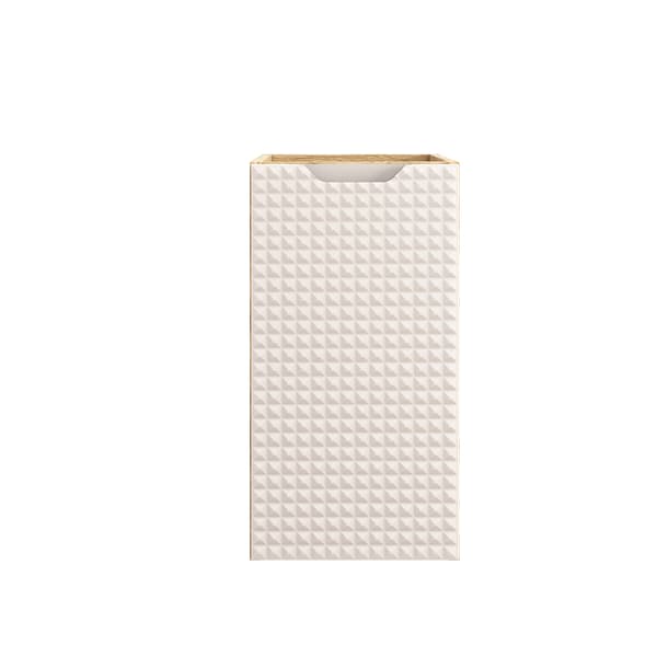 Sidoskåp 30 Cm Med 1 Dörr - Oljad Ek, Beige