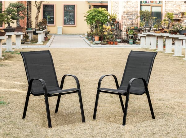 Sofia Stol, Svart (2-Pack)