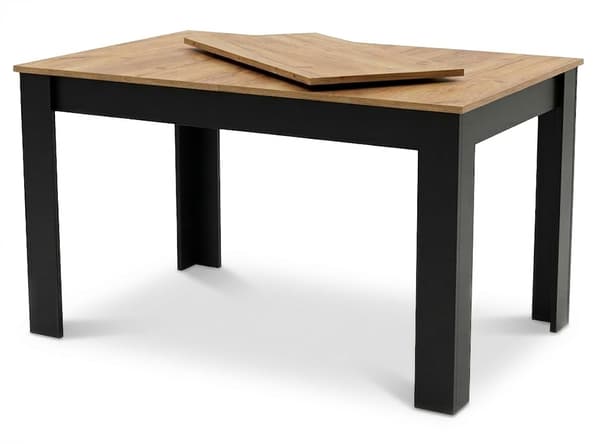 Leobert - Bord - Craft-Eg Sorte Ben - 160X80 Cm