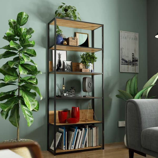 Akord Industriel Bogreol, Sort/Craft-Eg