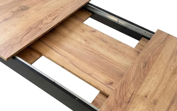Leobert - Bord - Craft-Eg Sorte Ben - 160X80 Cm