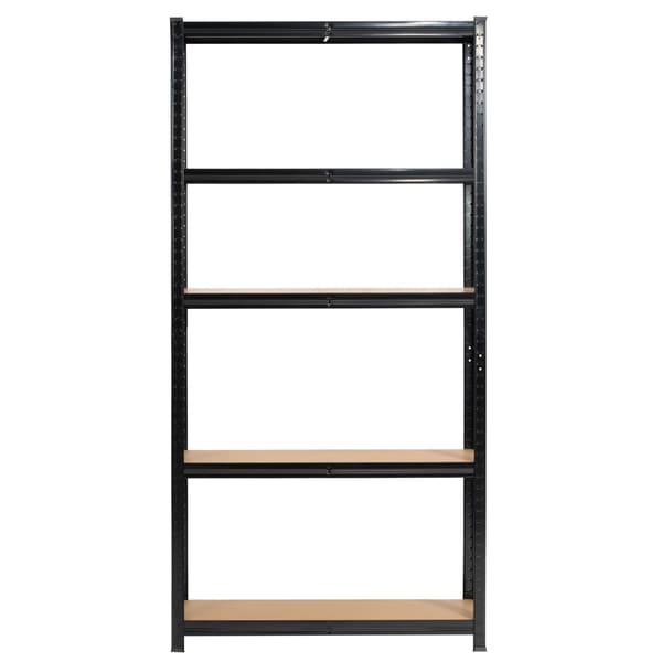 Akord Metallihylly Musta 90X30X180