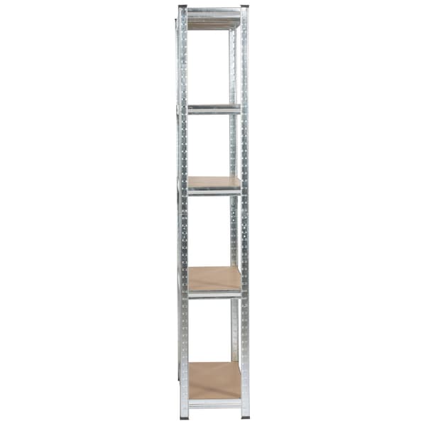 Akord Metalshelf Sølv 90x30x180