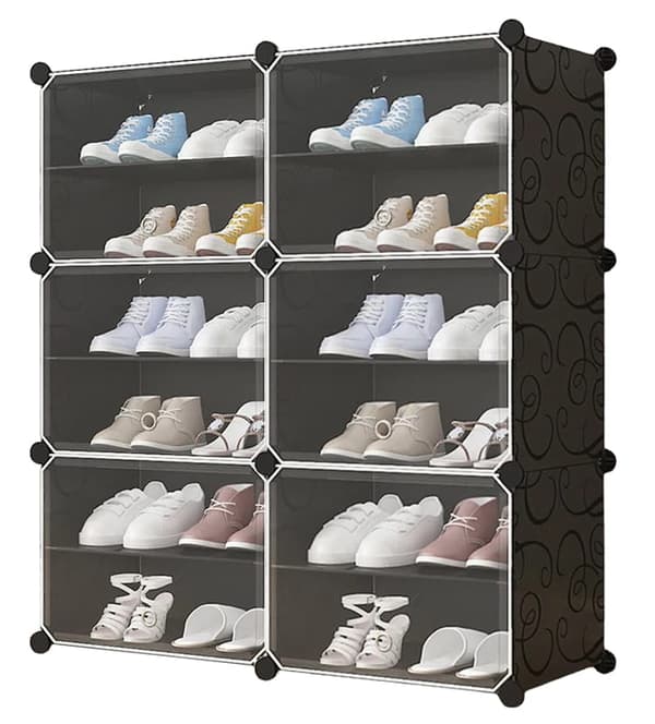 Modulaarinen Kenkäkaappi, 12 Tasoa
