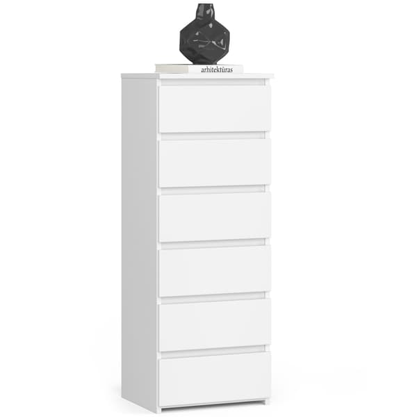 Akord Hög Byrå Vit 40X35X109