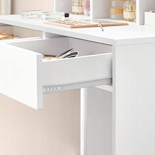 Leobert - Sminkbord - Vit - 80X40X140 Cm