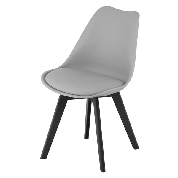 Leobert Stol Mark I Grå / Sorte Ben X 2 61X40X50